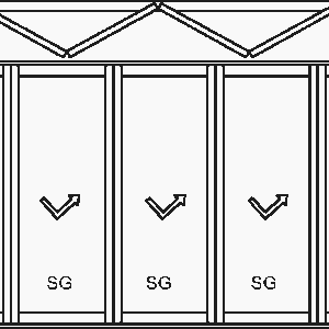 Vistafold Stacking Folding Doors