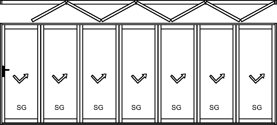 Vistafold Stacking Folding Doors