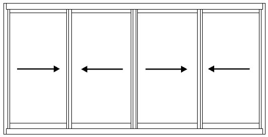 Horizontal Sliding Windows