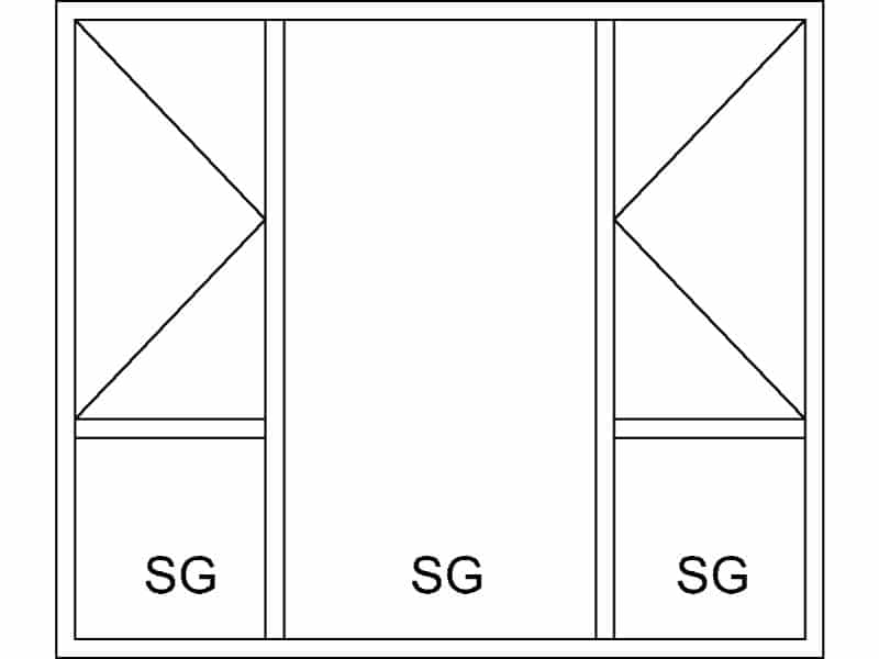 Casement 30.5 Side Hung Windows