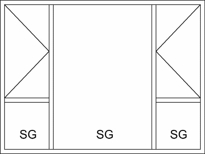 Casement 30.5 Side Hung Windows